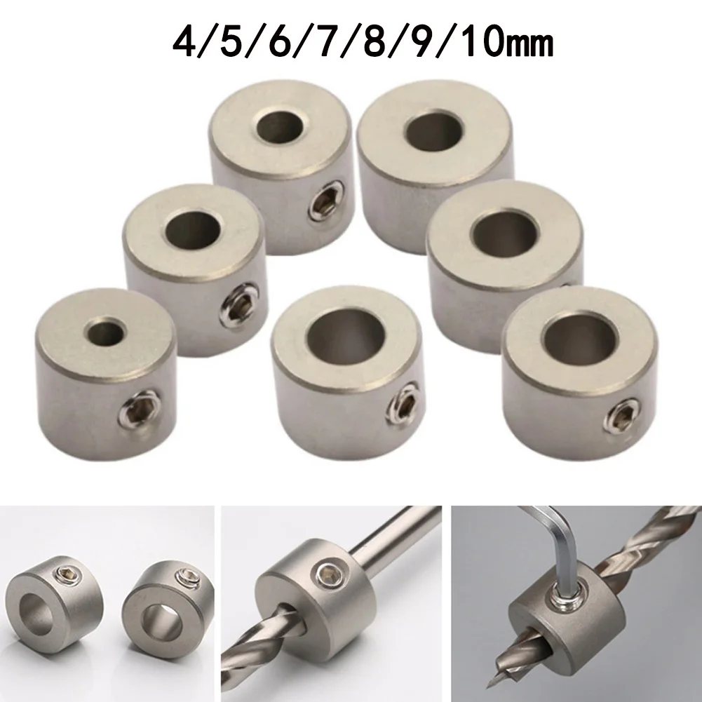 Drill Bit Depth Stop Collar 304 Stainless Steel Clamping Device Depth Stop Collars Ring
Drill Bit Depth Stop Collar 304 Stainless Steel Clamping Device Depth Stop Collars Ring