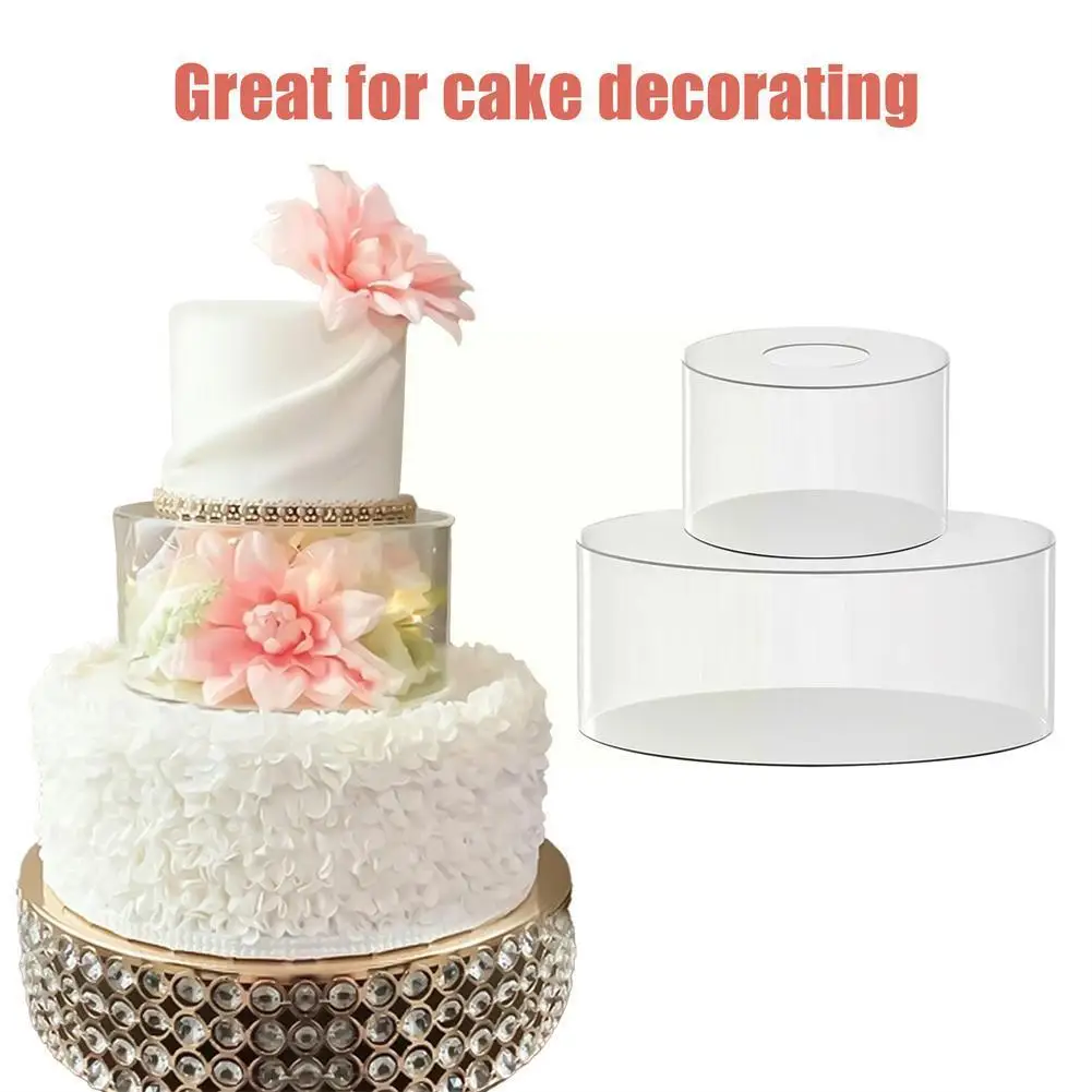 Round Clear Acrylic Cake Display Board Refillable Cake DIY Tool Cake Base Stand Cake Decorative Centerpiece For Wedding Par E8M7
Round Clear Acrylic Cake Display Board Refillable Cake DIY Tool Cake Base Stand Cake Decorative Centerpiece For Wedding Par E8M7