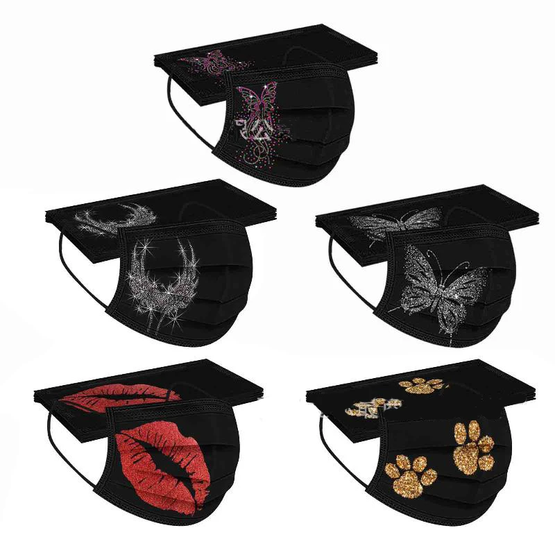 New Mascarillas Ins Wind Black Rhineston Disposable Printing Mask Mask Explosion Mask Masks For Virus Protection Mouths Mask
New Mascarillas Ins Wind Black Rhineston Disposable Printing Mask Mask Explosion Mask Masks For Virus Protection Mouths Mask