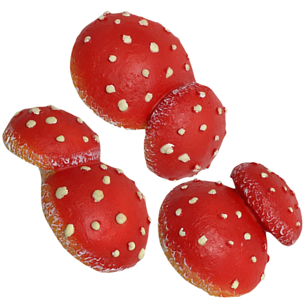 3Pcs Miniature Mushroom Figurines Miniature Mushroom Ornaments Mushroom Decors
3Pcs Miniature Mushroom Figurines Miniature Mushroom Ornaments Mushroom Decors