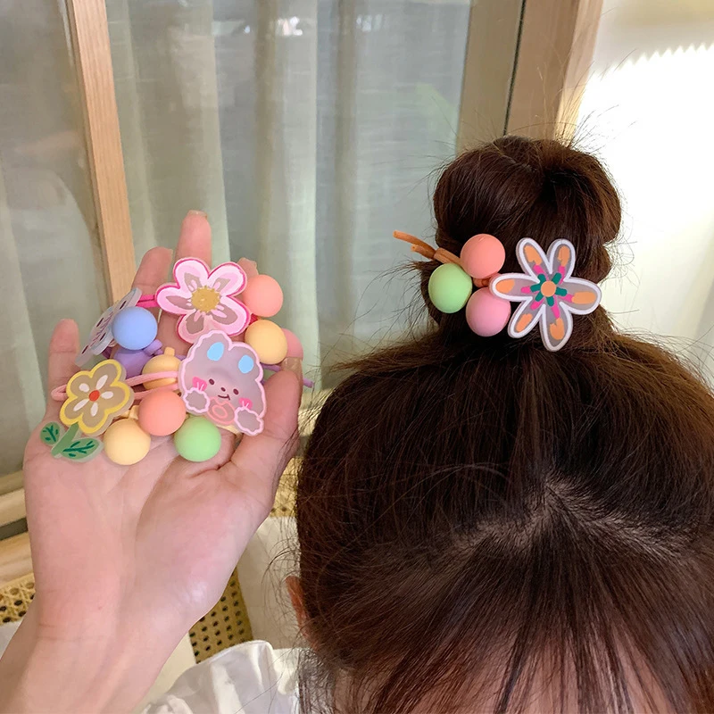 Fresh Cartoon Color Graffiti Hair Ring Japanese Cute Sweet Children Tie Hair High Elastic Head Rope Headdress
Fresh Cartoon Color Graffiti Hair Ring Japanese Cute Sweet Children Tie Hair High Elastic Head Rope Headdress