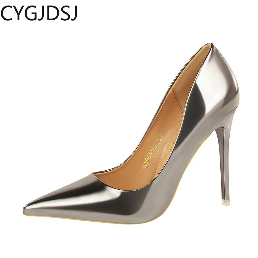 Party Shoes High Heels Sexy Patent LEATHER SHOE Ladies Heels Office Shoes Women Stiletto Heels Woman Pumps босоножки женские
Party Shoes High Heels Sexy Patent LEATHER SHOE Ladies Heels Office Shoes Women Stiletto Heels Woman Pumps босоножки женские