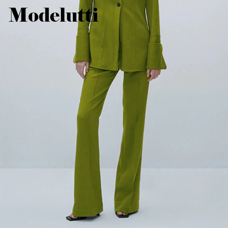 Medainno 2022 Autumn Winter New Fashion Women Slim Pants Casual Solid Elegant Senior Trousers Simple Bell-bottoms Female Chic
Medainno 2022 Autumn Winter New Fashion Women Slim Pants Casual Solid Elegant Senior Trousers Simple Bell-bottoms Female Chic