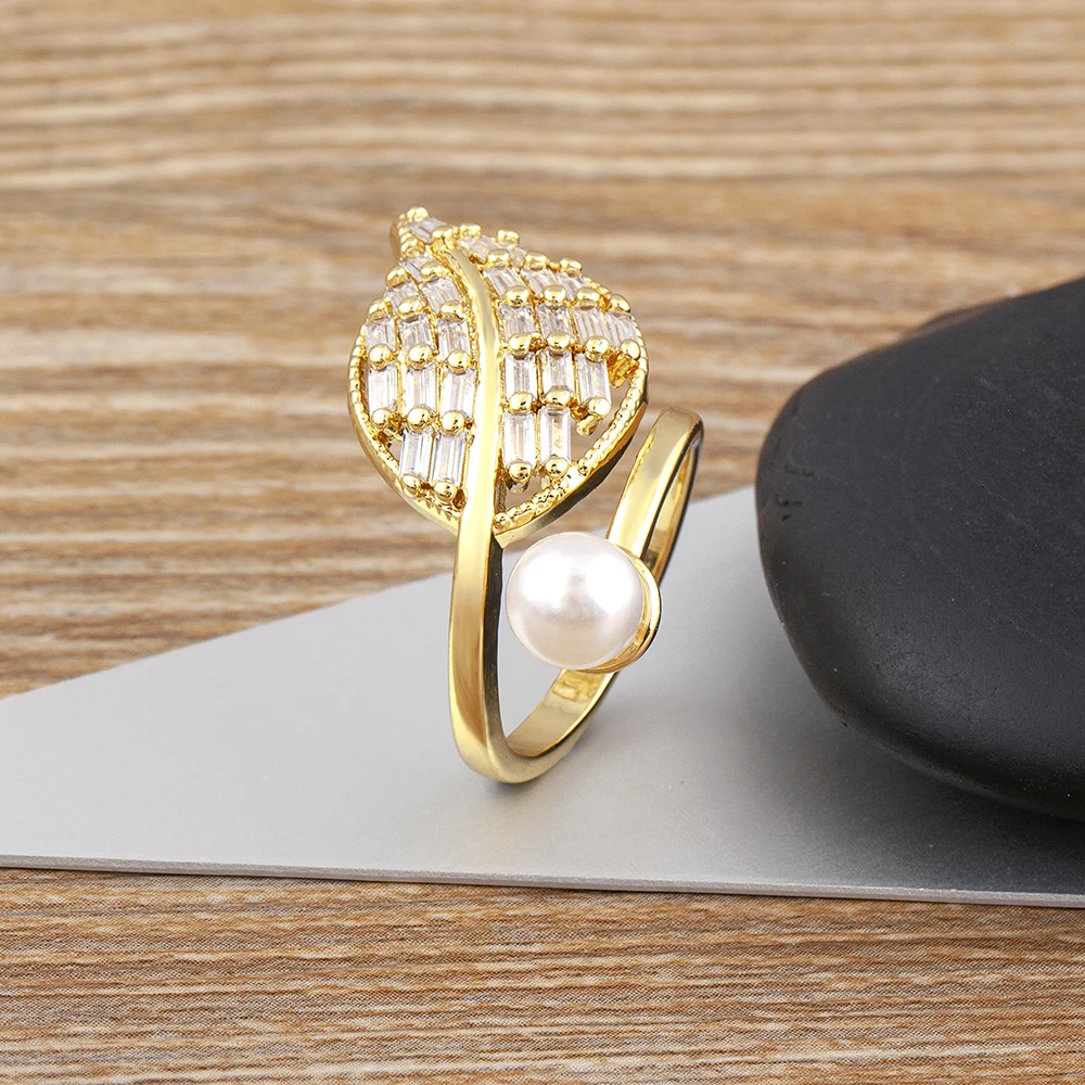 AIBEF New Design Pearl Sparkling Luxury Rings For Women Irregular Versatile Female Engagement Anniversary Jewelry Couple Rings
AIBEF New Design Pearl Sparkling Luxury Rings For Women Irregular Versatile Female Engagement Anniversary Jewelry Couple Rings