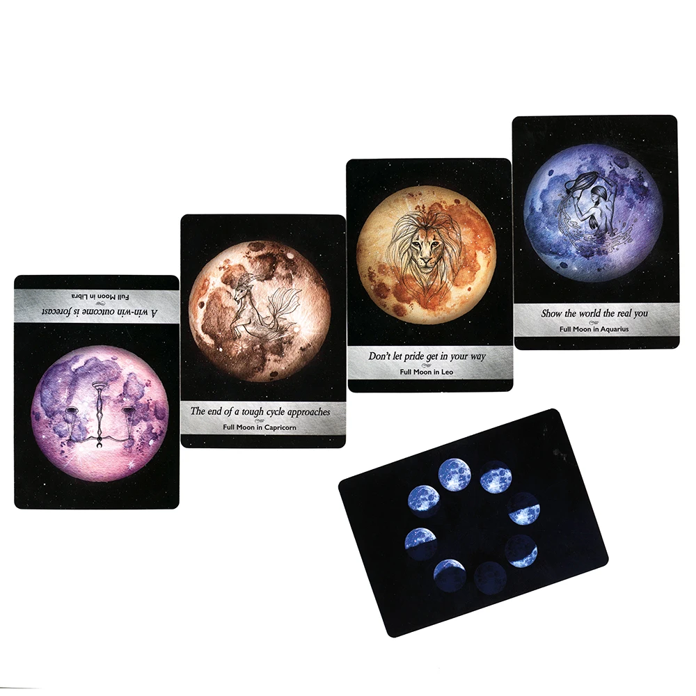 In 2022 Moonology New Oracle Cards Divination Fate Game Affectional Oracle Deck Tarot Cards for Beginners With PDF Guidebook
In 2022 Moonology New Oracle Cards Divination Fate Game Affectional Oracle Deck Tarot Cards for Beginners With PDF Guidebook