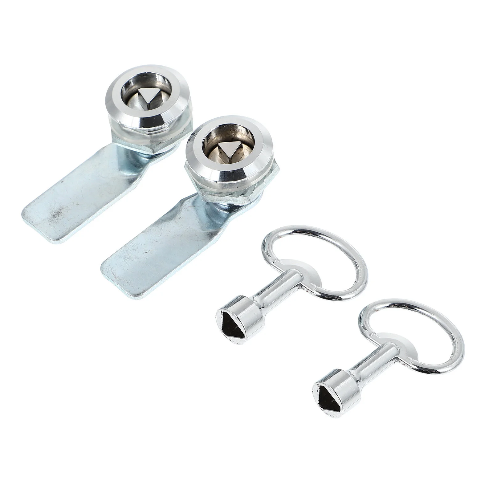 2 Sets Distribution Box Triangular Lock Elevator Key Multipurpose Triangle Durable Zinc Aluminum Alloy Filing Cabinet
2 Sets Distribution Box Triangular Lock Elevator Key Multipurpose Triangle Durable Zinc Aluminum Alloy Filing Cabinet