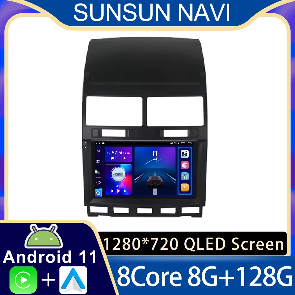 Android 11 For Volkswagen Touareg I 1 GP 2002 - 2010 Car Radio Stereo Multimedia Video Player Navigation GPS Wireless Carplay
Android 11 For Volkswagen Touareg I 1 GP 2002 - 2010 Car Radio Stereo Multimedia Video Player Navigation GPS Wireless Carplay