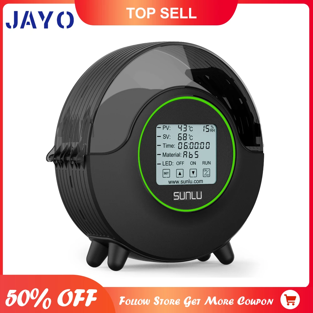 SUNLU 3D Filament Dryer Box Drying Filaments Storage Fast Dry Holder FDM 3D Filament Dryer FilaDryer S2 Fast Shipping
SUNLU 3D Filament Dryer Box Drying Filaments Storage Fast Dry Holder FDM 3D Filament Dryer FilaDryer S2 Fast Shipping