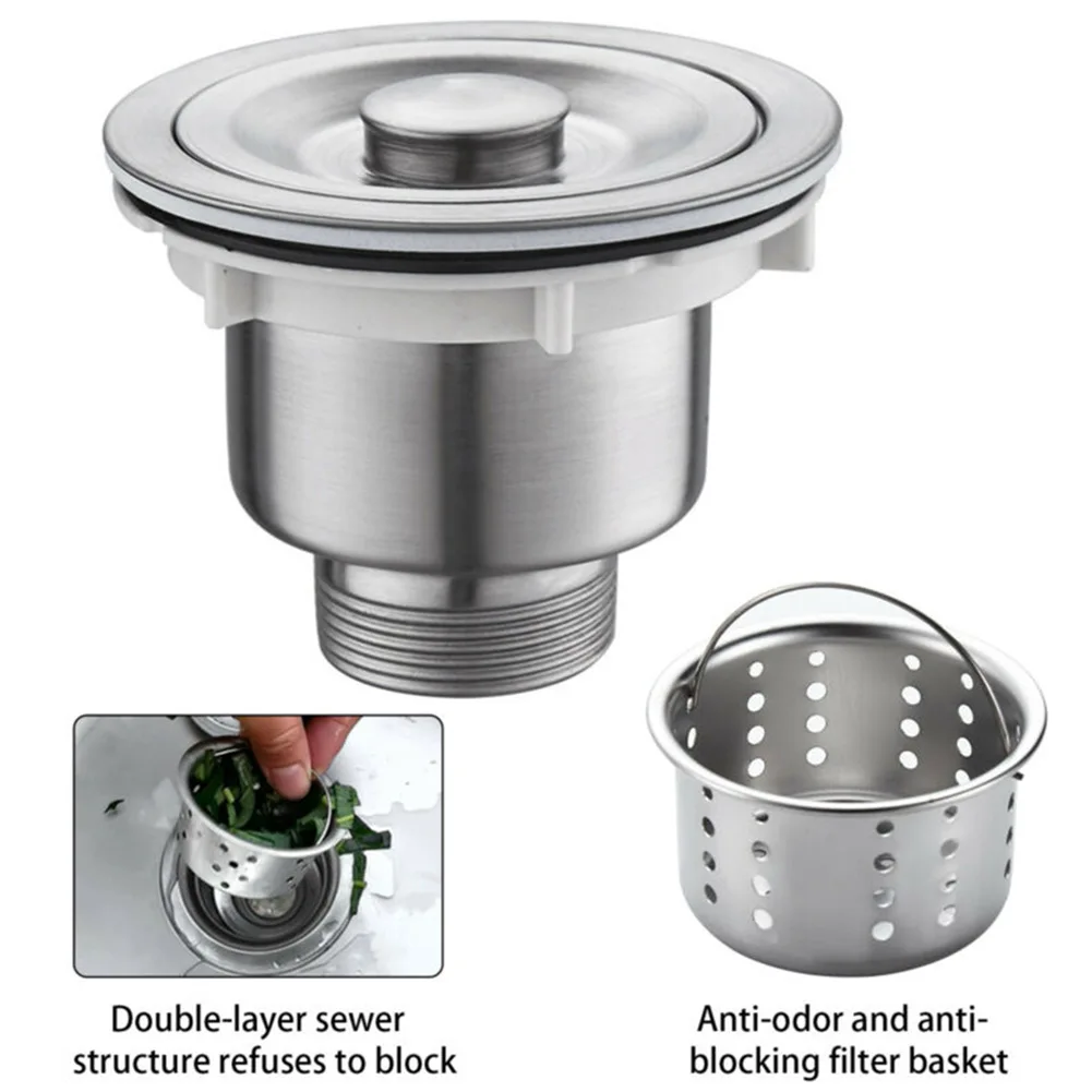 Sink Drain Strainer Sink Waste Strainer ABS Easy To Remove For The Kitchen Sink Long Using Life Stainless Steel
Sink Drain Strainer Sink Waste Strainer ABS Easy To Remove For The Kitchen Sink Long Using Life Stainless Steel