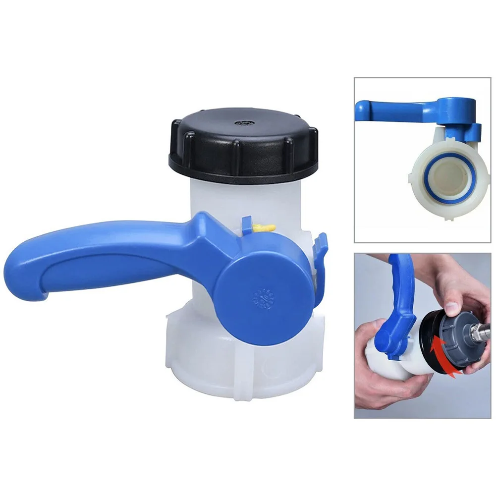 IBC Container Flap Valve S60x6 Coarse Thread Spout Valve Plastic Accessories New
IBC Container Flap Valve S60x6 Coarse Thread Spout Valve Plastic Accessories New