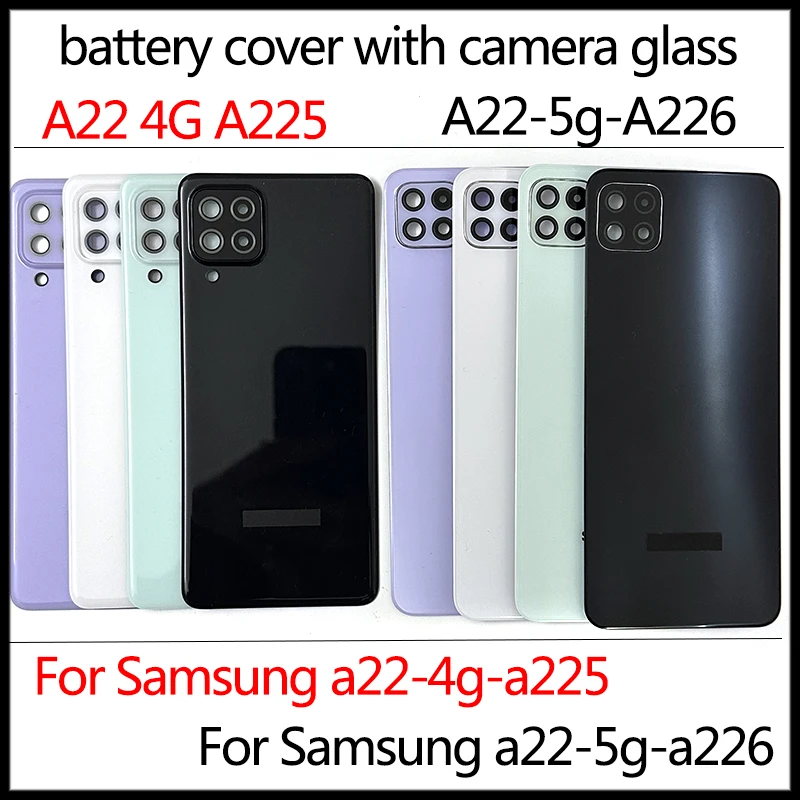 Оригинальный чехол для Samsung Galaxy A22 4G 5G a225 a226 a22s, задняя крышка батарейного отсека, задняя панель, Крышка корпуса + объектив камеры
Оригинальный чехол для Samsung Galaxy A22 4G 5G a225 a226 a22s, задняя крышка батарейного отсека, задняя панель, Крышка корпуса + объектив камеры