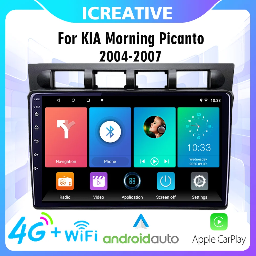 2 Din For Kia Morning Picanto 2004 - 2007 Android 4G Carplay Car Radio Stereo WIFI GPS Navigation Multimedia Player Head Unit
2 Din For Kia Morning Picanto 2004 - 2007 Android 4G Carplay Car Radio Stereo WIFI GPS Navigation Multimedia Player Head Unit