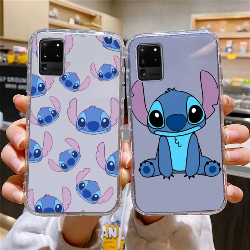 Disney Stitch Cartoon Phone Case For Samsung Galaxy S10 S10e A70 Edge S22 S23 Plus Ultra Note10 Transparent Cove
Disney Stitch Cartoon Phone Case For Samsung Galaxy S10 S10e A70 Edge S22 S23 Plus Ultra Note10 Transparent Cove