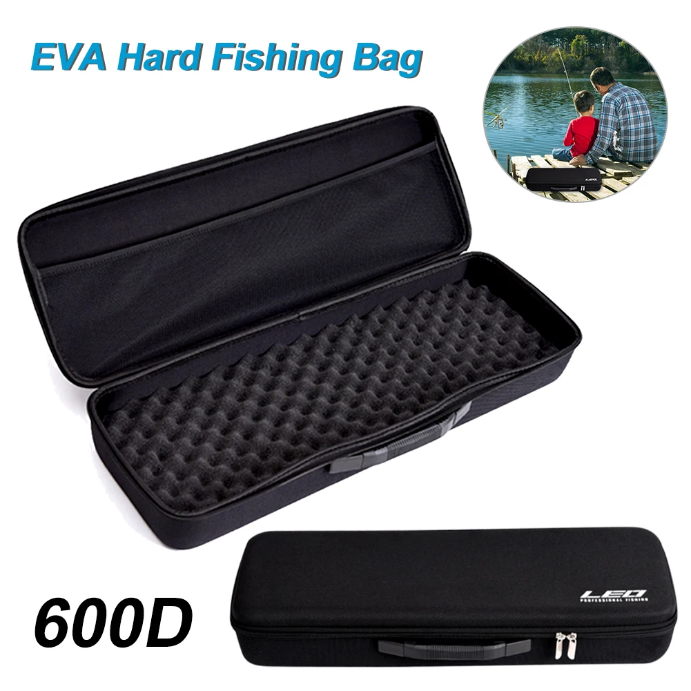 54CM Shockproof EVA Hard Fishing Bag Multifunctional Water Resistant Portable Spinning Rod Reel Lure Storage Bags Case Box Bag
54CM Shockproof EVA Hard Fishing Bag Multifunctional Water Resistant Portable Spinning Rod Reel Lure Storage Bags Case Box Bag