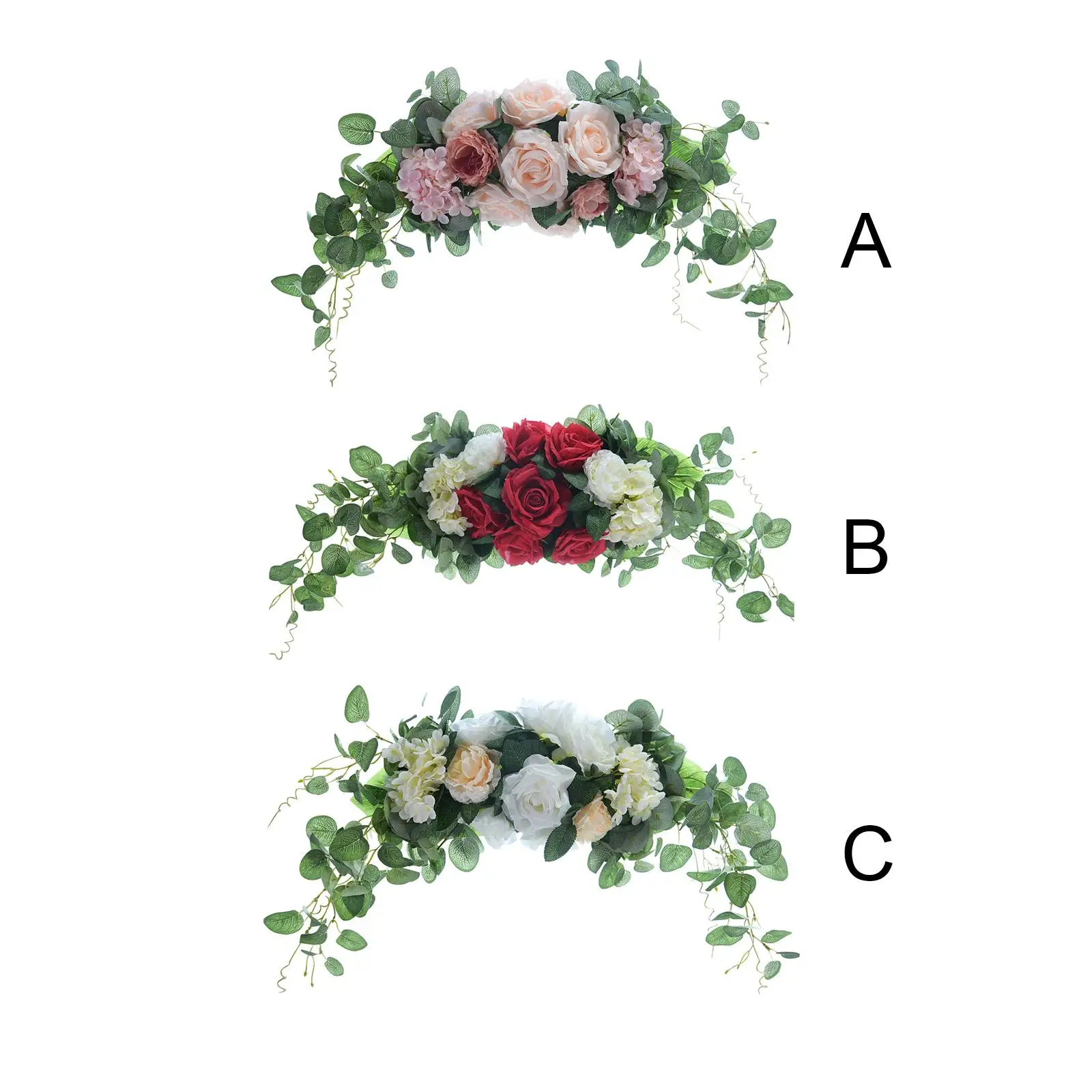 Artificial Floral Swag Floral Arrangement Garland for Lintel Front Door Home 
Artificial Floral Swag Floral Arrangement Garland for Lintel Front Door Home