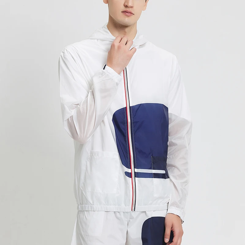 TB THOM Men's Jacket Summer Windbreak Fashion Brand Men's Clothing Whale Pattern Quick Dry Uv Summer Beach Sunscreen Jackets
TB THOM Men's Jacket Summer Windbreak Fashion Brand Men's Clothing Whale Pattern Quick Dry Uv Summer Beach Sunscreen Jackets