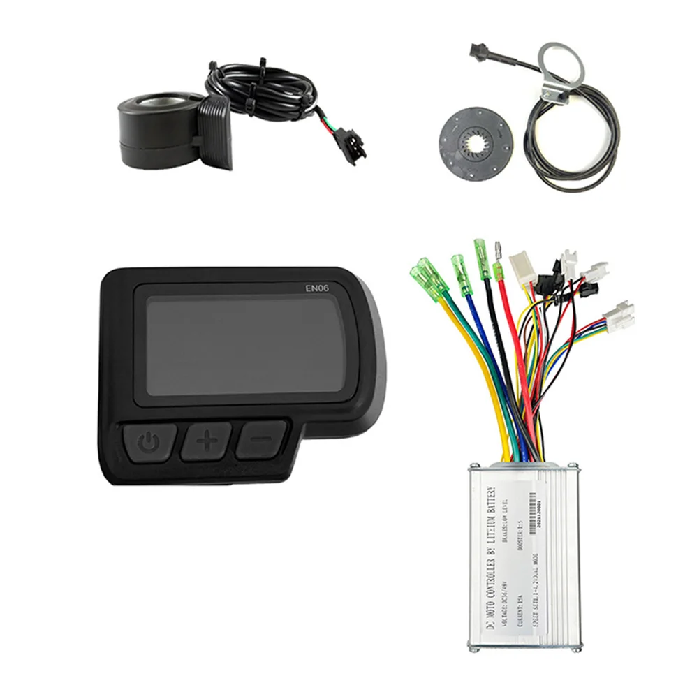 Brushless Ebike Controller Waterproof LCD EN06 Display With Throttle Brake PAS E-bike Bicycle Accessory For 250W350W Motor
Brushless Ebike Controller Waterproof LCD EN06 Display With Throttle Brake PAS E-bike Bicycle Accessory For 250W350W Motor