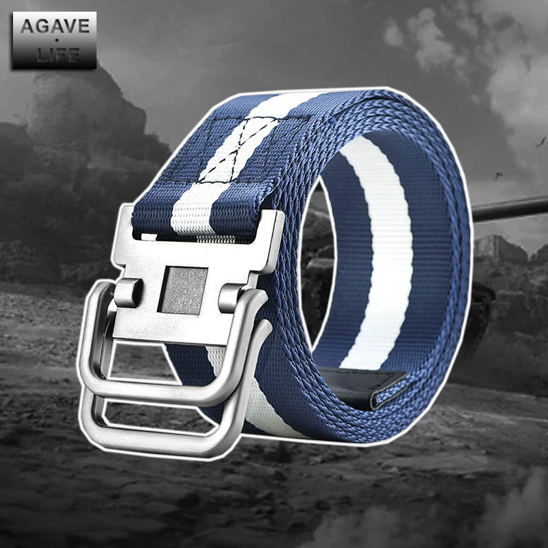 Double Ring Buckle Canvas Belt Men's Military Training Belt Men Women Fashion Waistband Female Korean Jeans Outdoor Tactics Belt
Double Ring Buckle Canvas Belt Men's Military Training Belt Men Women Fashion Waistband Female Korean Jeans Outdoor Tactics Belt