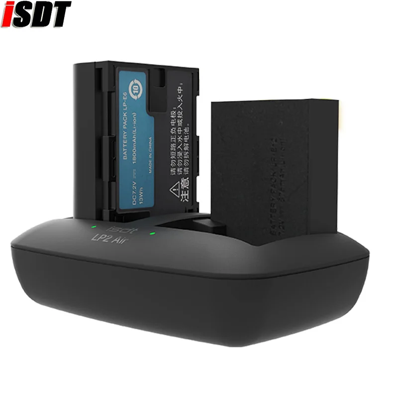 ISDT LP2 Air Battery Charger Dual Channel APP Connection Compatible 3 Types Battery For Canon Digital Video Equipment
ISDT LP2 Air Battery Charger Dual Channel APP Connection Compatible 3 Types Battery For Canon Digital Video Equipment