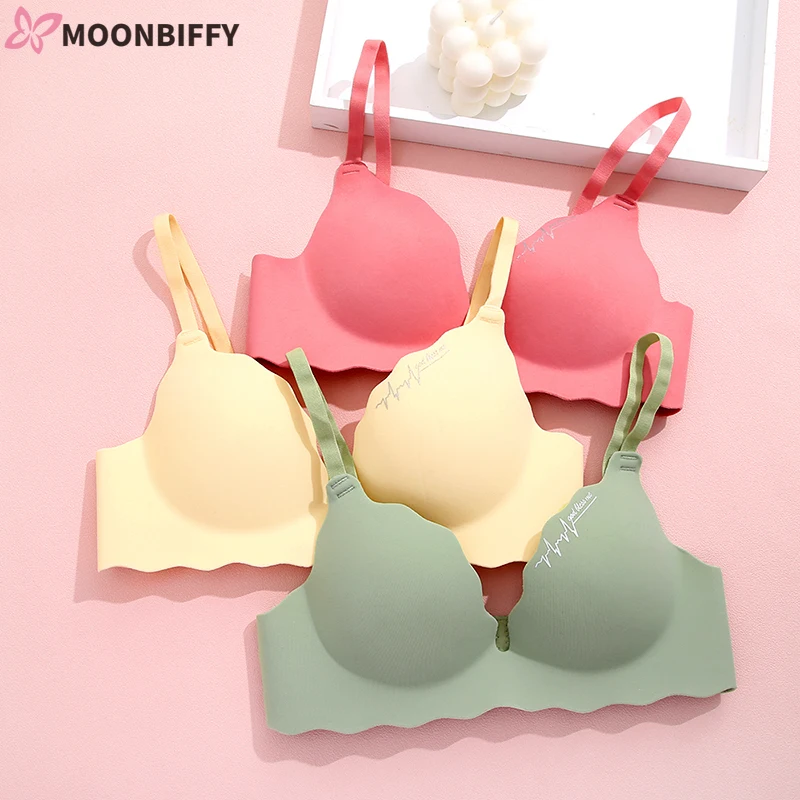 Wireless Brassiere Push Up Bra New Colors Sexy Seamless Women Bra Underwear Breathable Thin Bralette Girls Female Intimates Bras
Wireless Brassiere Push Up Bra New Colors Sexy Seamless Women Bra Underwear Breathable Thin Bralette Girls Female Intimates Bras