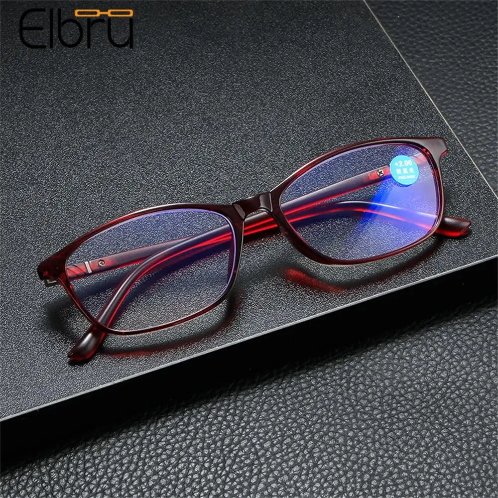 

Elbru Ultralight Anti Blue Rays Reading Glasses Women Men Small Frame Presbyopia Eyewear Unisex Hyperopia Eyeglasses Degree +1+4