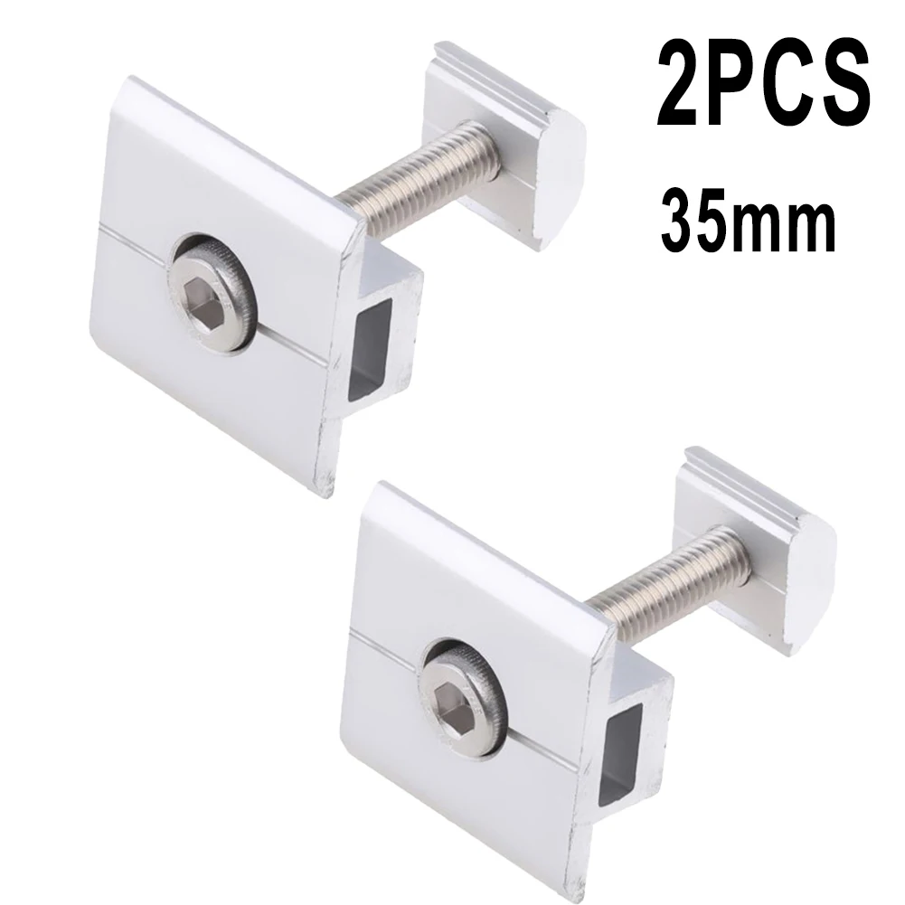 2pcs 35/40/45mm Solar Panel Clamp For Connecting And Fixing Solar Panel On Rails Solar Power Supplies Clamps Accessories
2pcs 35/40/45mm Solar Panel Clamp For Connecting And Fixing Solar Panel On Rails Solar Power Supplies Clamps Accessories