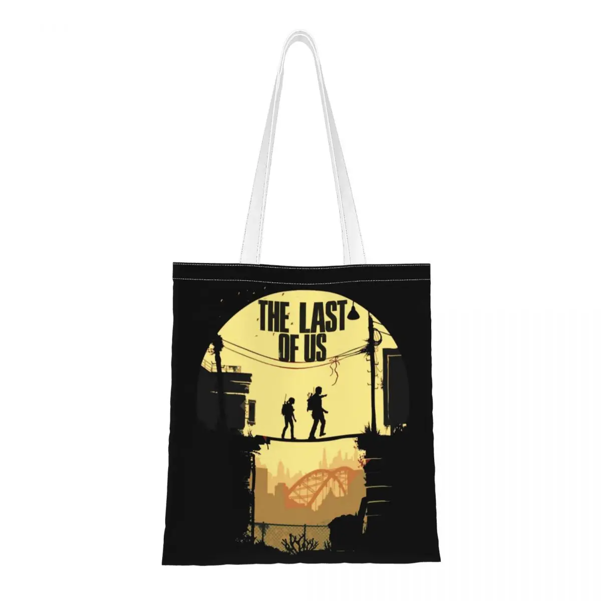Холщовые сумки на плечо The Last Of Us для гитары, женская сумка через плечо, модные женские светлячки Элли, сумка большой вместимости для видеоигр Joel Tlou
Холщовые сумки на плечо The Last Of Us для гитары, женская сумка через плечо, модные женские светлячки Элли, сумка большой вместимости для видеоигр Joel Tlou