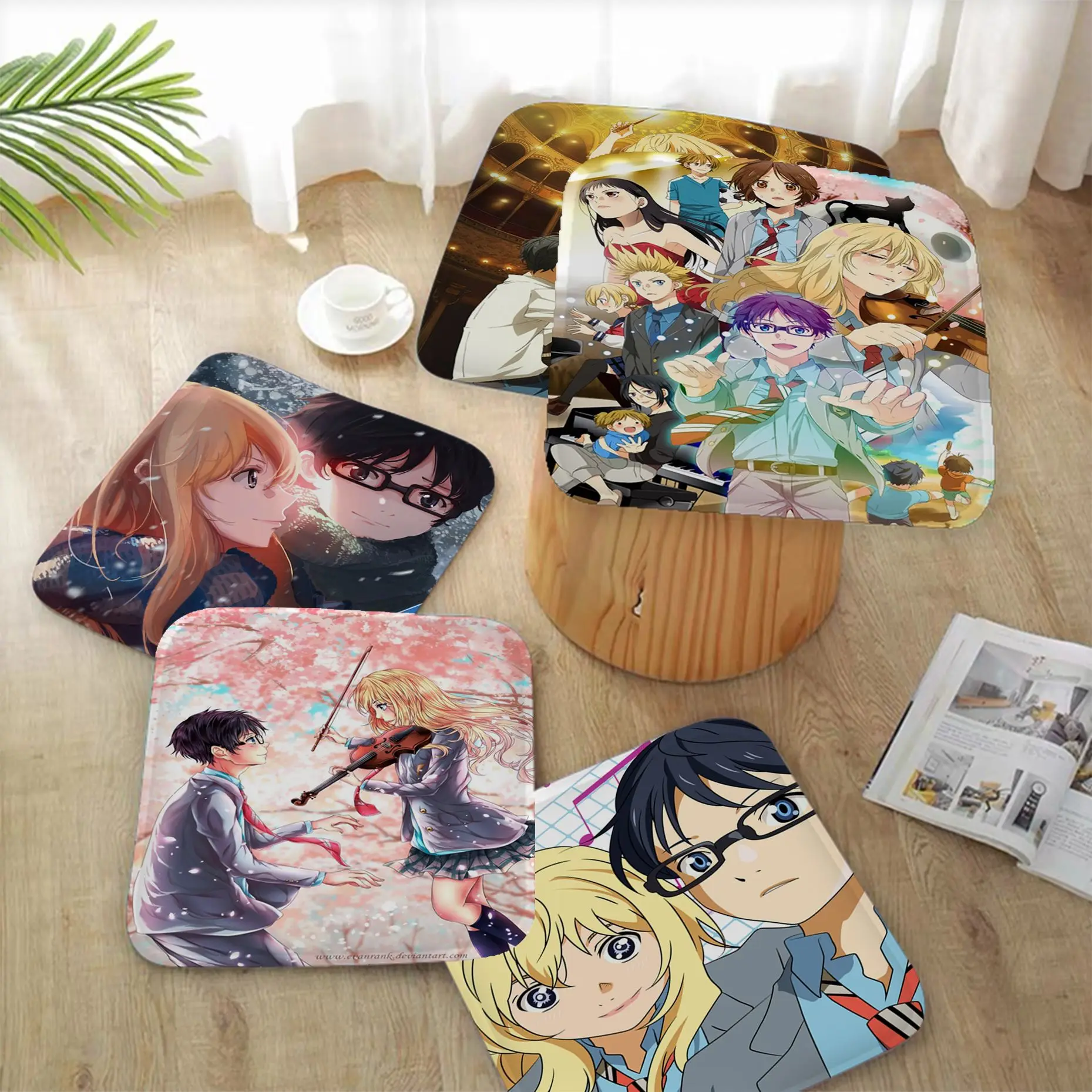 Your Lie In April Square Meditation Cushion Stool Pad Dining Chair Tatami Seat Cushion Anti-Slip Buttocks Pad
Your Lie In April Square Meditation Cushion Stool Pad Dining Chair Tatami Seat Cushion Anti-Slip Buttocks Pad