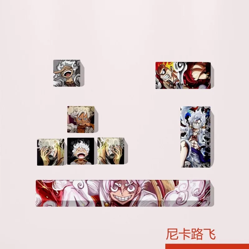 Japanese anime Nika Luffy Sun God five-speed personalized keycap original opaque One Piece mechanical keyboard cap button diy
Japanese anime Nika Luffy Sun God five-speed personalized keycap original opaque One Piece mechanical keyboard cap button diy