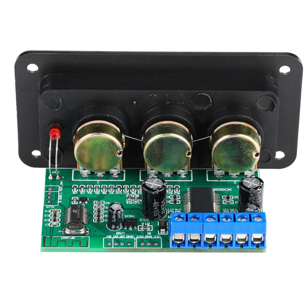 Bluetooth 5.0 Subwoofer Power Amplifier Board 30W 8 Ohm Speaker Sound Amplifier Mono Amplificador With Tweeter USB 
Bluetooth 5.0 Subwoofer Power Amplifier Board 30W 8 Ohm Speaker Sound Amplifier Mono Amplificador With Tweeter USB