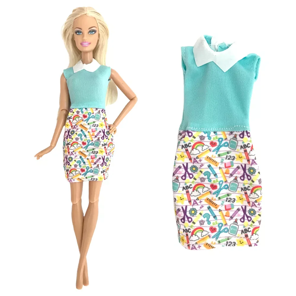 NK 1 Set Blue Skrit for Barbie Doll Outfit Accessories Skirt Fashion Outfit Cute Pattern Dress For 1/6 Doll Toys
NK 1 Set Blue Skrit for Barbie Doll Outfit Accessories Skirt Fashion Outfit Cute Pattern Dress For 1/6 Doll Toys