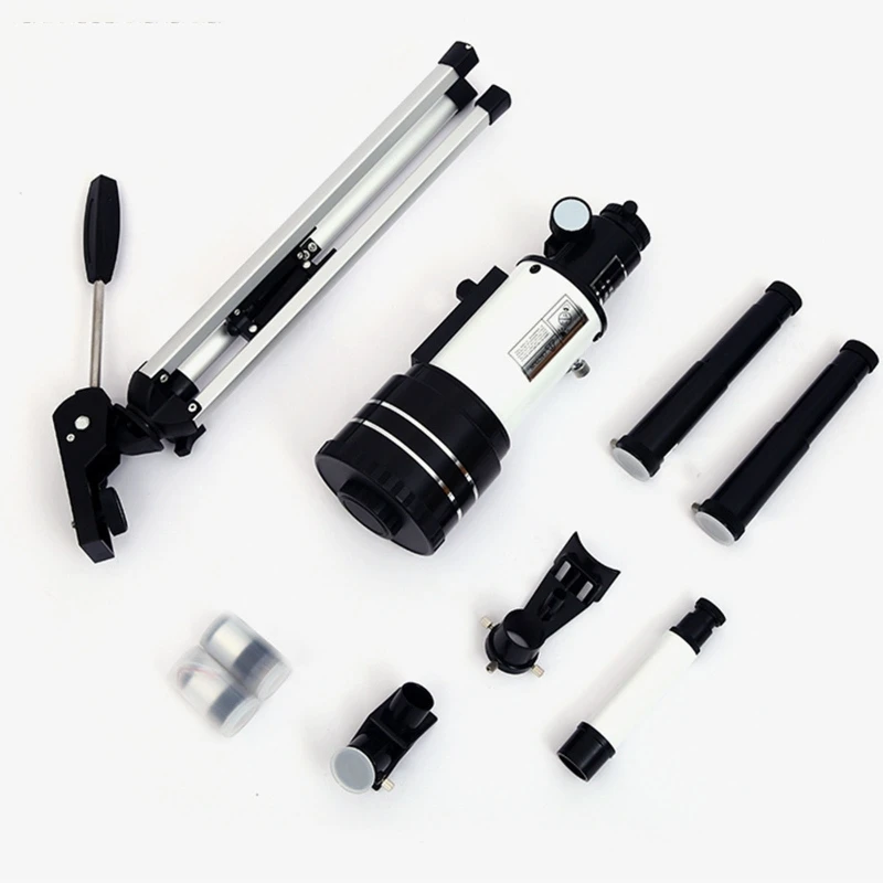 70mm Aperture 300mm Focal Length Astronomical Refracting Telescope 150X for Kids Beginners Eucatioanl Toy ABS & Alloy
70mm Aperture 300mm Focal Length Astronomical Refracting Telescope 150X for Kids Beginners Eucatioanl Toy ABS & Alloy