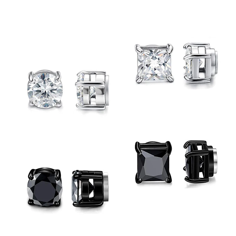 MOZOG Unisex Stud Earring Ultralight Magnet Zircon Earrings Popular Ear Pendants Exquisite Jewelry Fashion Earing Daily Ornament
MOZOG Unisex Stud Earring Ultralight Magnet Zircon Earrings Popular Ear Pendants Exquisite Jewelry Fashion Earing Daily Ornament