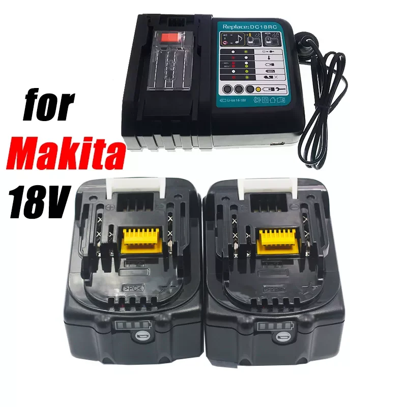 2021 For Makita 18V 6000mAh 5.0AH / 6.0Ah Rechargeable Power Tools Battery With LED Li-Ion Replacement LXT BL1860B BL1860 BL1850
2021 For Makita 18V 6000mAh 5.0AH / 6.0Ah Rechargeable Power Tools Battery With LED Li-Ion Replacement LXT BL1860B BL1860 BL1850