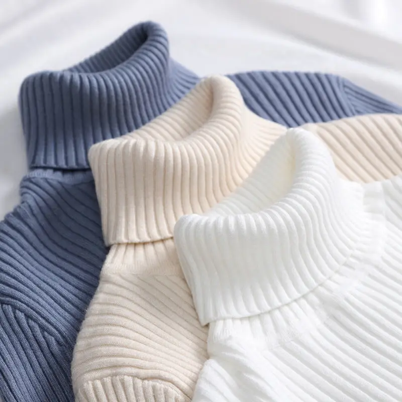 Women's Turtleneck Sweater Autumn Versatile Inner Match Slim Fit Slimming Pullover Short Top Knitted Bottom Shirt
Women's Turtleneck Sweater Autumn Versatile Inner Match Slim Fit Slimming Pullover Short Top Knitted Bottom Shirt