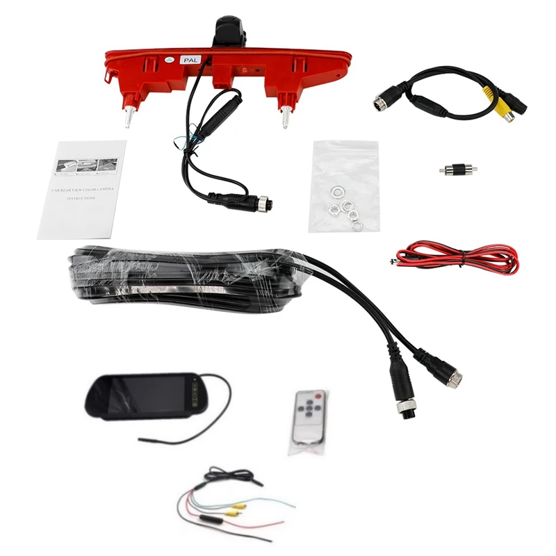 Car Rear View Brake Light Backup Camera For Citroen Berlingo Peugeot Partner 2008-2016 VAN With 7Inch Rear View Monitor
Car Rear View Brake Light Backup Camera For Citroen Berlingo Peugeot Partner 2008-2016 VAN With 7Inch Rear View Monitor