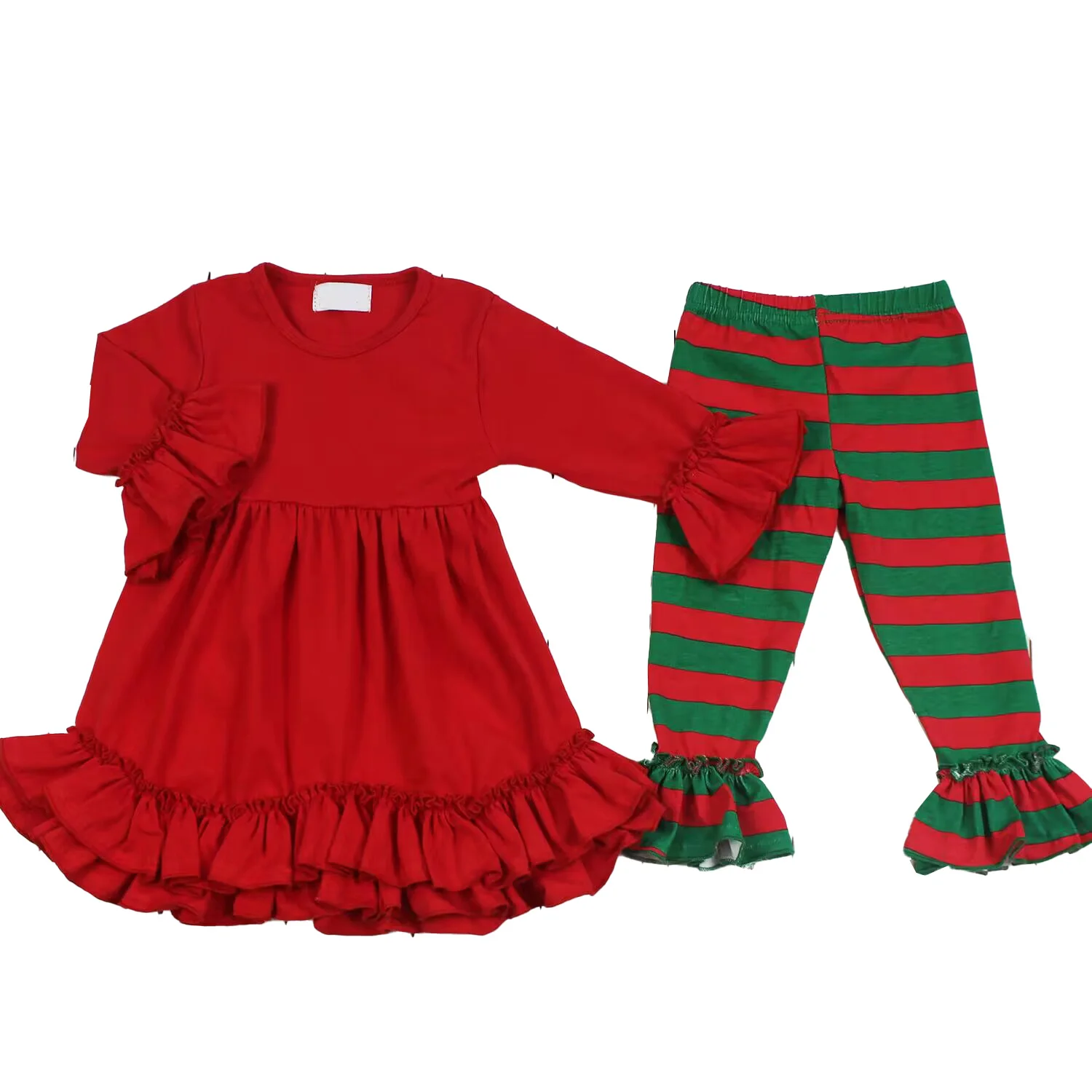 Boutique Kids Christmas Outfits Green Red Dresses Stripes Legging Sets Girls Halloween Clothing
Boutique Kids Christmas Outfits Green Red Dresses Stripes Legging Sets Girls Halloween Clothing