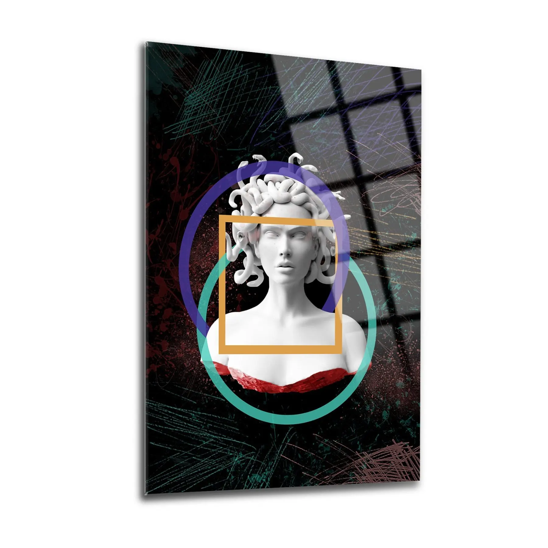 Premium Quality Glass Wall Art Master | Trio | Glass Wall Art Décor Home Decoration Glass Wall Art, oversized Office Wall Décor 
Premium Quality Glass Wall Art Master | Trio | Glass Wall Art Décor Home Decoration Glass Wall Art, oversized Office Wall Décor