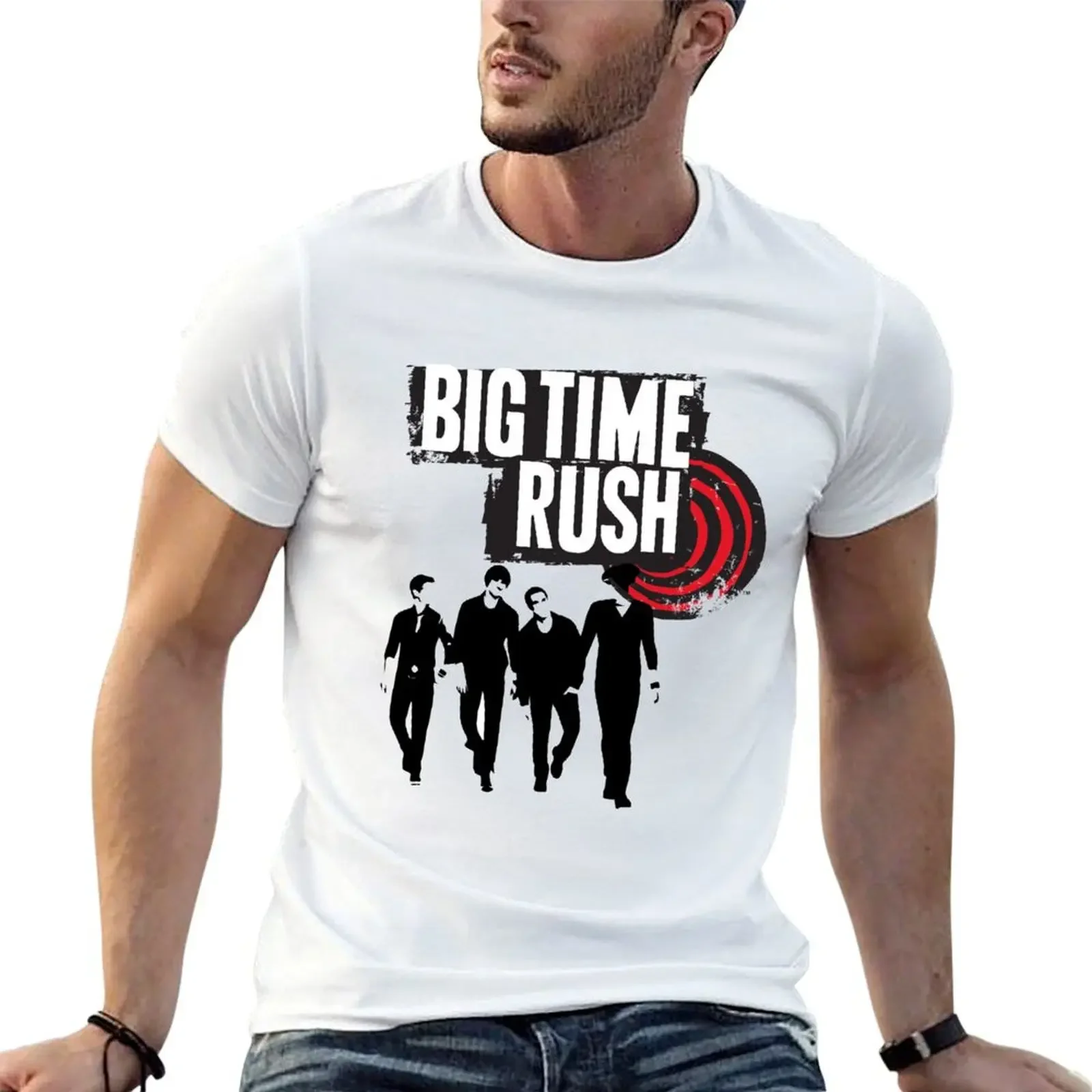 Винтажная рубашка Big Time Rush Forever Tour 2022 подарок для фанатов винтажная футболка в