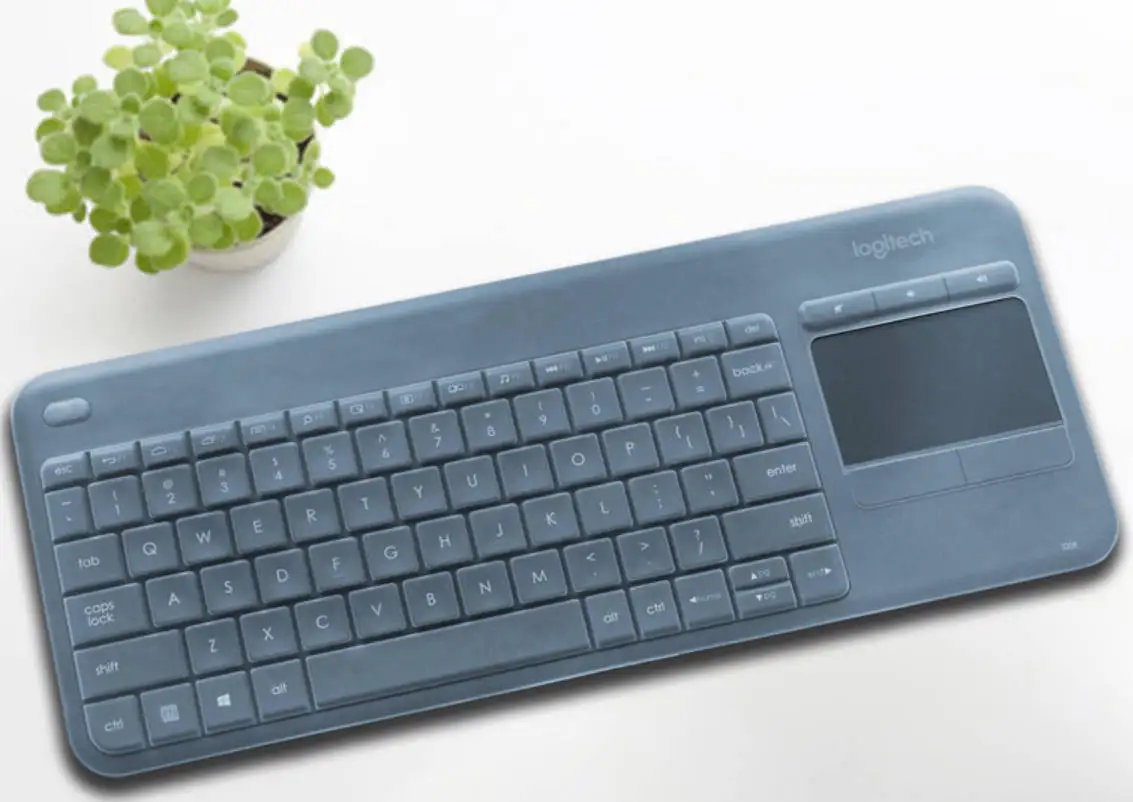 Силиконовая защитная накладка на клавиатуру для Logitech K400 PLUS MK120 MK235 MK270 MK345 MK375S K380 K480