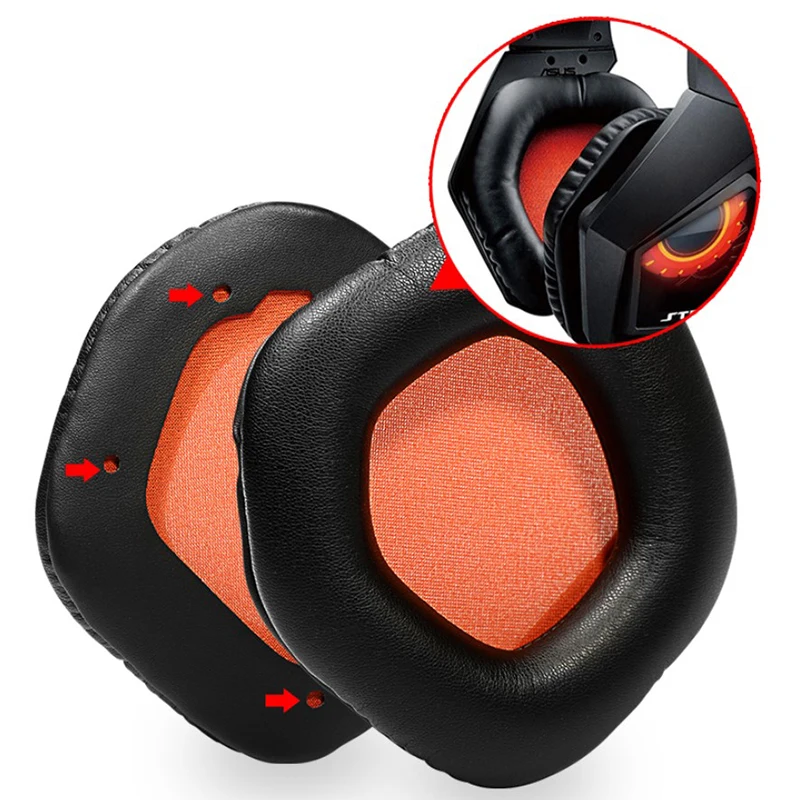 1Pair Replacement Potein Leather Memory Foam Cushion Ear Pads Earprads for Asus Rog Strix 7.1 2.0 PRO DSP Wireless Headphones
1Pair Replacement Potein Leather Memory Foam Cushion Ear Pads Earprads for Asus Rog Strix 7.1 2.0 PRO DSP Wireless Headphones