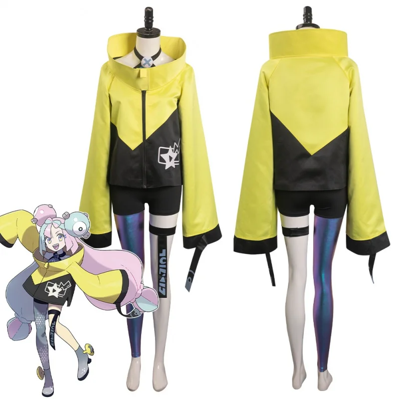 Scarlet and Violet Iono Cosplay Costume Outfits Halloween Carnival Party Suit for Adult Women Girls Fashion Clothes
Scarlet and Violet Iono Cosplay Costume Outfits Halloween Carnival Party Suit for Adult Women Girls Fashion Clothes