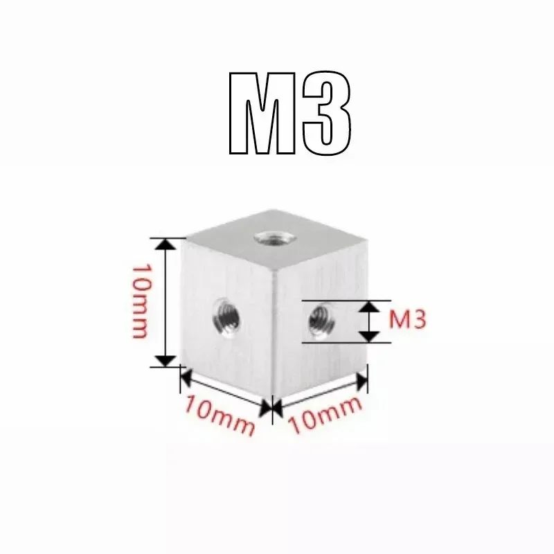 5 шт. анодированный алюминиевый кронштейн кубического разъема M3-M10
5 шт. анодированный алюминиевый кронштейн кубического разъема M3-M10