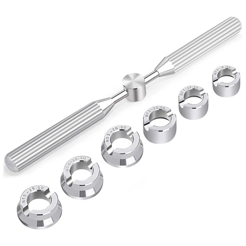 7Pcs Professional Opener Watch Rear Case Opener Kit,Watch Repair Tool Opening And Fitting Screw Cases For Rolex/Tudor
7Pcs Professional Opener Watch Rear Case Opener Kit,Watch Repair Tool Opening And Fitting Screw Cases For Rolex/Tudor