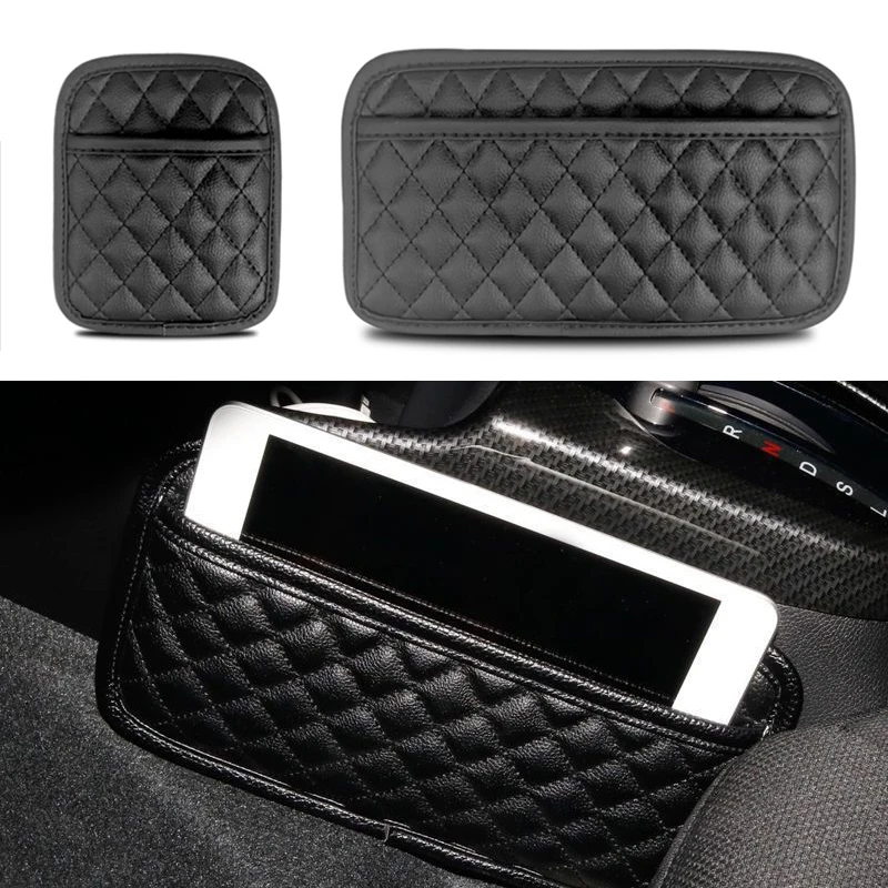 PU Leather Car Storage Pocket Seat Back/Door/Center Console Organizer for Small Stuff Car Storage Bag Universal for All Vehicles
PU Leather Car Storage Pocket Seat Back/Door/Center Console Organizer for Small Stuff Car Storage Bag Universal for All Vehicles