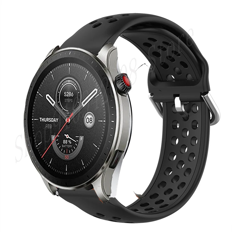 Watch Band For Amazfit GTR 4 3 2 2E 22mm 20mm Sport Silicon Bracelet For Amazfit GTS 4 Mini/Bip 3 Pro Strap Accessories
Watch Band For Amazfit GTR 4 3 2 2E 22mm 20mm Sport Silicon Bracelet For Amazfit GTS 4 Mini/Bip 3 Pro Strap Accessories