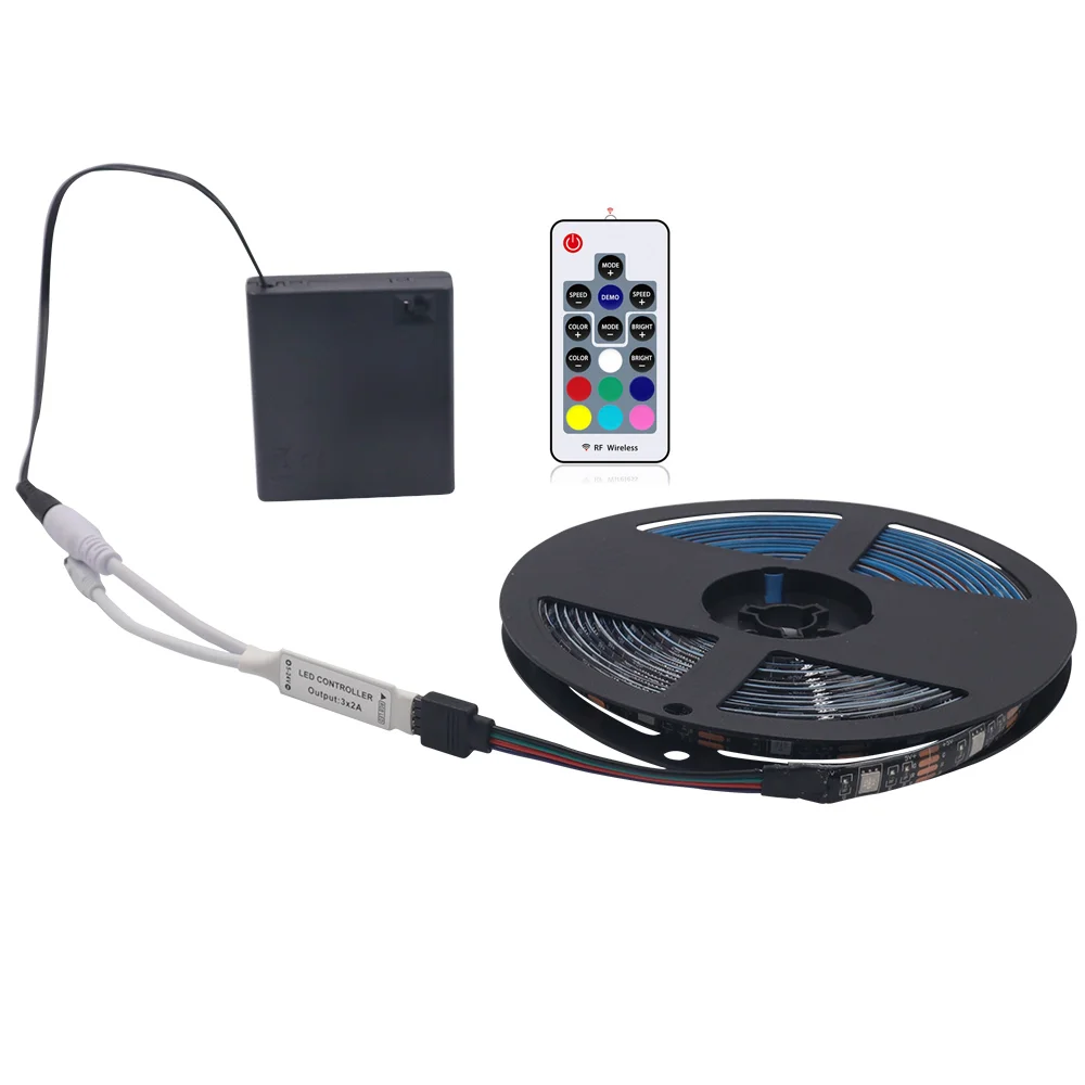 RGB светодиодная лента XUNATA 5050 0,5 метра
RGB светодиодная лента XUNATA 5050 0,5 метра