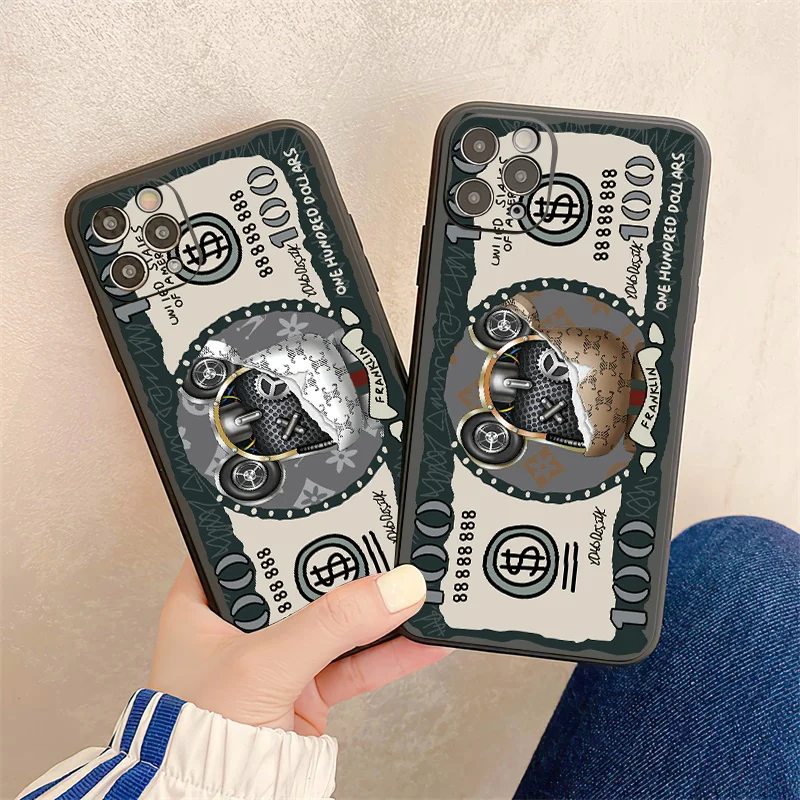 Mechanical Bear Dollar Case For iPhone 12 13 Pro Max Mini 11 Pro Max X XR XS MAX SE 2020 8 7 6 6S Plus 5 Silicone Phone Cover
Mechanical Bear Dollar Case For iPhone 12 13 Pro Max Mini 11 Pro Max X XR XS MAX SE 2020 8 7 6 6S Plus 5 Silicone Phone Cover