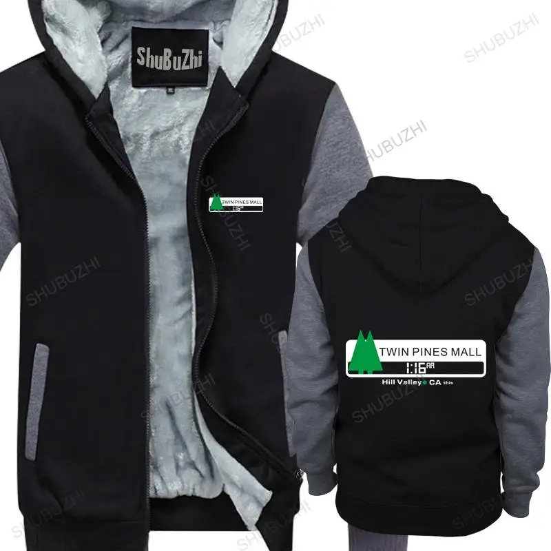 new arrived men hoodies winter Twin Pine Malls Back To Future Marty mcfly 80s Retro hoodies BTTF cotton fleece jacket for man
new arrived men hoodies winter Twin Pine Malls Back To Future Marty mcfly 80s Retro hoodies BTTF cotton fleece jacket for man