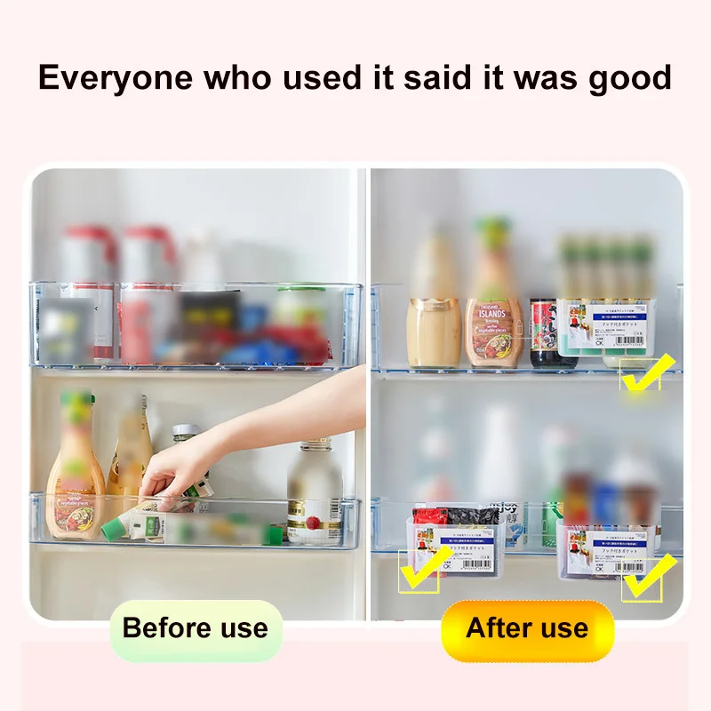 Adjustable Multi-function Storage Box Refrigerator Side Door Seasoning Bag Storage Box Hanging Refrigerator Storage Box
Adjustable Multi-function Storage Box Refrigerator Side Door Seasoning Bag Storage Box Hanging Refrigerator Storage Box